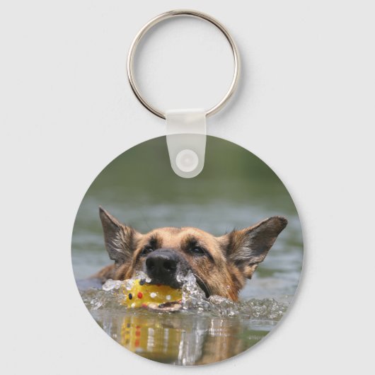 Duitse sleutelhanger Shepherd Dog (Voorkant)