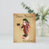 Duitse "Smoker Man" Incense Burner Briefkaart (Staand voorkant)