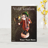 Duitse "Smoker Man" Incense Burner Kaart (Gele Bloem)