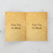 Duitse "Smoker Man" incense Burner Kaart (Binnen)