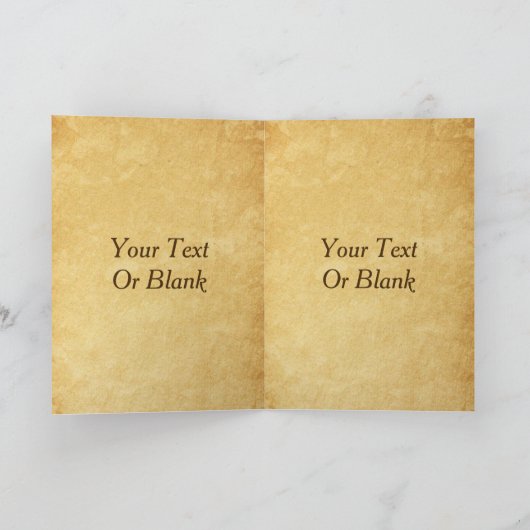 Duitse "Smoker Man" incense Burner Kaart (Binnen)