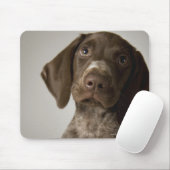 Duitse snorppuppy muismat (Met muis)