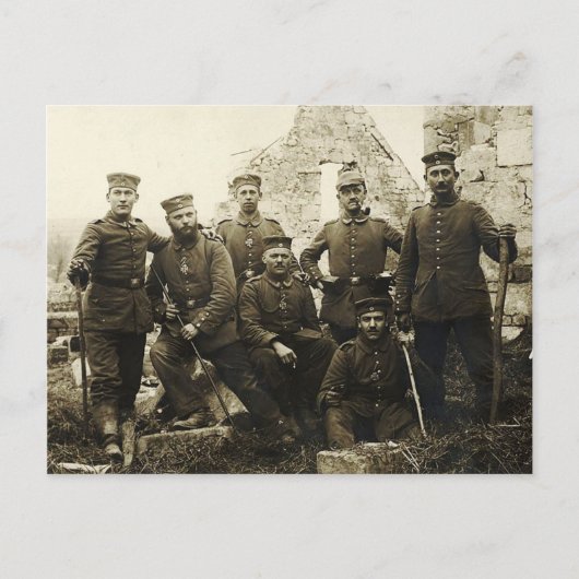 Duitse soldaten briefkaart (Voorkant)
