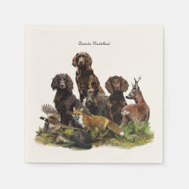 Duitse Spaniels (  Deutscher Wachtelhund ) Servet