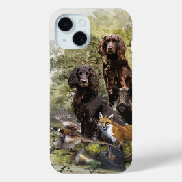 Duitse Spanjaarden ( Deutscher Wachtelhund ) iPhone 15 Case