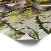 Duitse Spanjaarden ( Deutscher Wachtelhund ) Perfect Poster (Hoek)