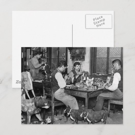 Duitse Speelgoed Makers, begin jaren 1900 Briefkaart (Voorkant / Achterkant)