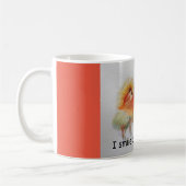 Duitse Spitz hond 'Ik lach omdat ik kan' Kaarten Koffiemok (Links)