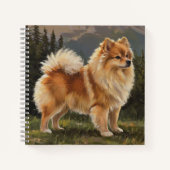 Duitse Spitz Notitieboek (Voorkant)