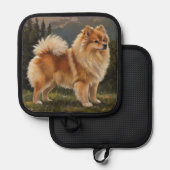 Duitse Spitz Pannenlap (Voorkant / Achterkant)