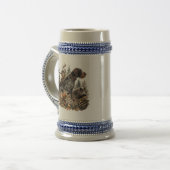 Duitse Staande Draadhaar Bierpul (Voorkant links)