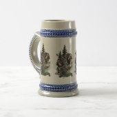 Duitse Staande Draadhar Bierpul (Voorkant links)