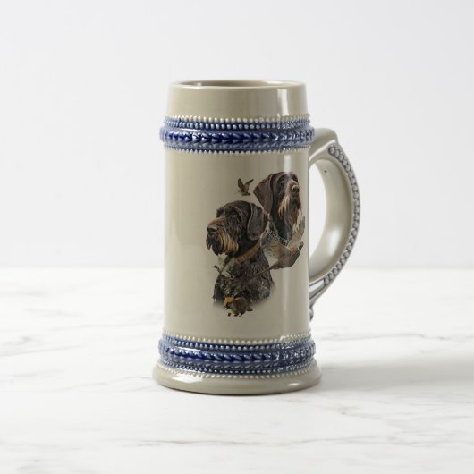 Duitse Staande Draadhar Bierpul (Voorkant rechts)