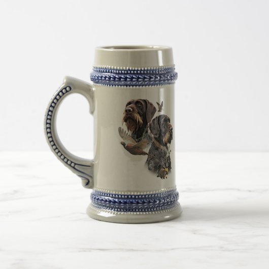 Duitse Staande Draadhar Bierpul (Links)