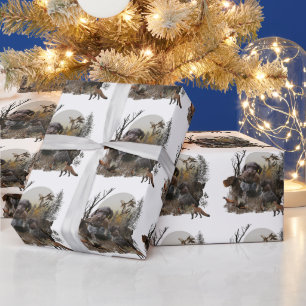 Duitse Staande Draadhar Cadeaupapier