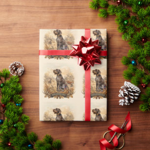Duitse Staande Draadhar Cadeaupapier
