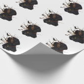 Duitse Staande Draadhar Cadeaupapier (Hoek)