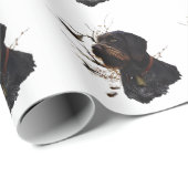 Duitse Staande Draadhar Cadeaupapier (Rol Hoek)