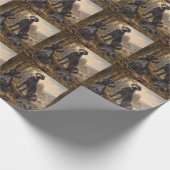 Duitse Staande Draadhar Cadeaupapier (Hoek)