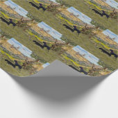 Duitse Staande Draadhar Cadeaupapier (Hoek)