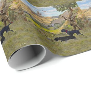 Duitse Staande Draadhar Cadeaupapier