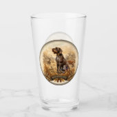 Duitse Staande Draadhar Glas (Voorkant)