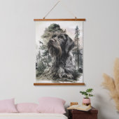 Duitse Staande Draadhar Hangend Wandkleed (Slaapkamer)
