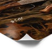 Duitse Staande Draadhar Perfect Poster (Hoek)