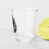 Duitse Staande Draadhar Shot Glas (Rechts)