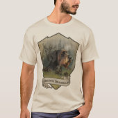 Duitse Staande Draadhar T-shirt (Voorkant)