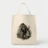 Duitse Staande Draadhar Tote Bag (Voorkant)