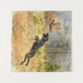 Duitse Staande Draadhar Wandkleed (Voorkant (horizontaal))