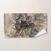 Duitse Staande Draadharige Pointer Bad Handdoek (Handdoek)