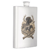 Duitse Staande Draadharige Pointer Flacon (Rechts)