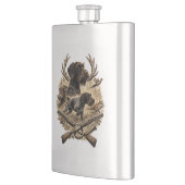 Duitse Staande Draadharige Pointer Flacon (Links)