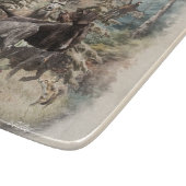 Duitse Staande Draadharige Pointer Snijplank (Hoek)