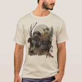 Duitse Staande Draadharige Pointer T-shirt (Voorkant)
