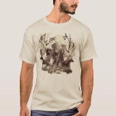 Duitse Staande Draadharige Pointer T-shirt (Voorkant)