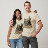 Duitse Staande Draadharige Pointer T-shirt (Unisex)