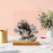 Duitse Staande Hond     Acryl Bord (Huwelijk)