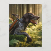 Duitse Staande Hond Briefkaart (Voorkant)