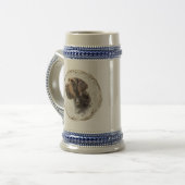 Duitse Staande Hond Draadhaar   Bierpul (Voorkant links)