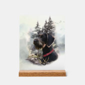 Duitse Staande Hond Draadhaar, GWP Acryl Bord (Voorkant)