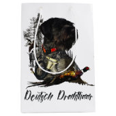 Duitse Staande Hond Draadhaar Medium Cadeauzakje (Voorkant)