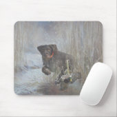  Duitse Staande Hond (draadhaar) Muismat (Met muis)