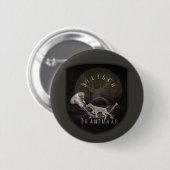 Duitse Staande Hond Drahthaar Ronde Button 5,7 Cm (Voorkant /achterkant)