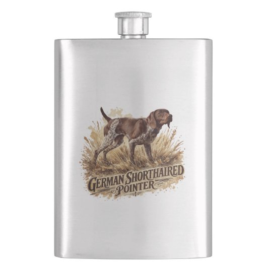 Duitse Staande Hond  Flacon (Voorkant)