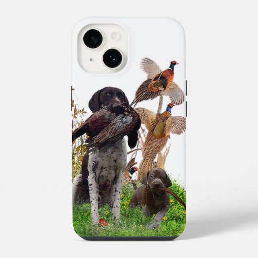Duitse Staande Hond iPhone Hoesje (Achterkant)