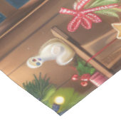 Duitse Staande Hond Kerstbakken: Feestelijk Tafelkleed (Gekanteld)