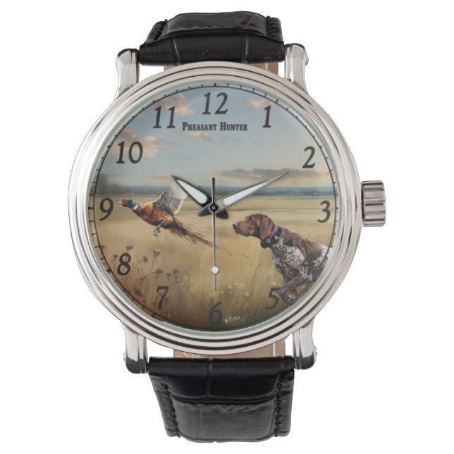 Duitse Staande Hond Korthaar Horloge (Voorkant)